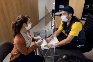 Healthcare worker providing wound care treatment – Pererenan Health Services Pererenan.